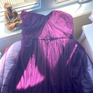 Gorgeous Strapless Prom Dress 💜 (see video! 😍)